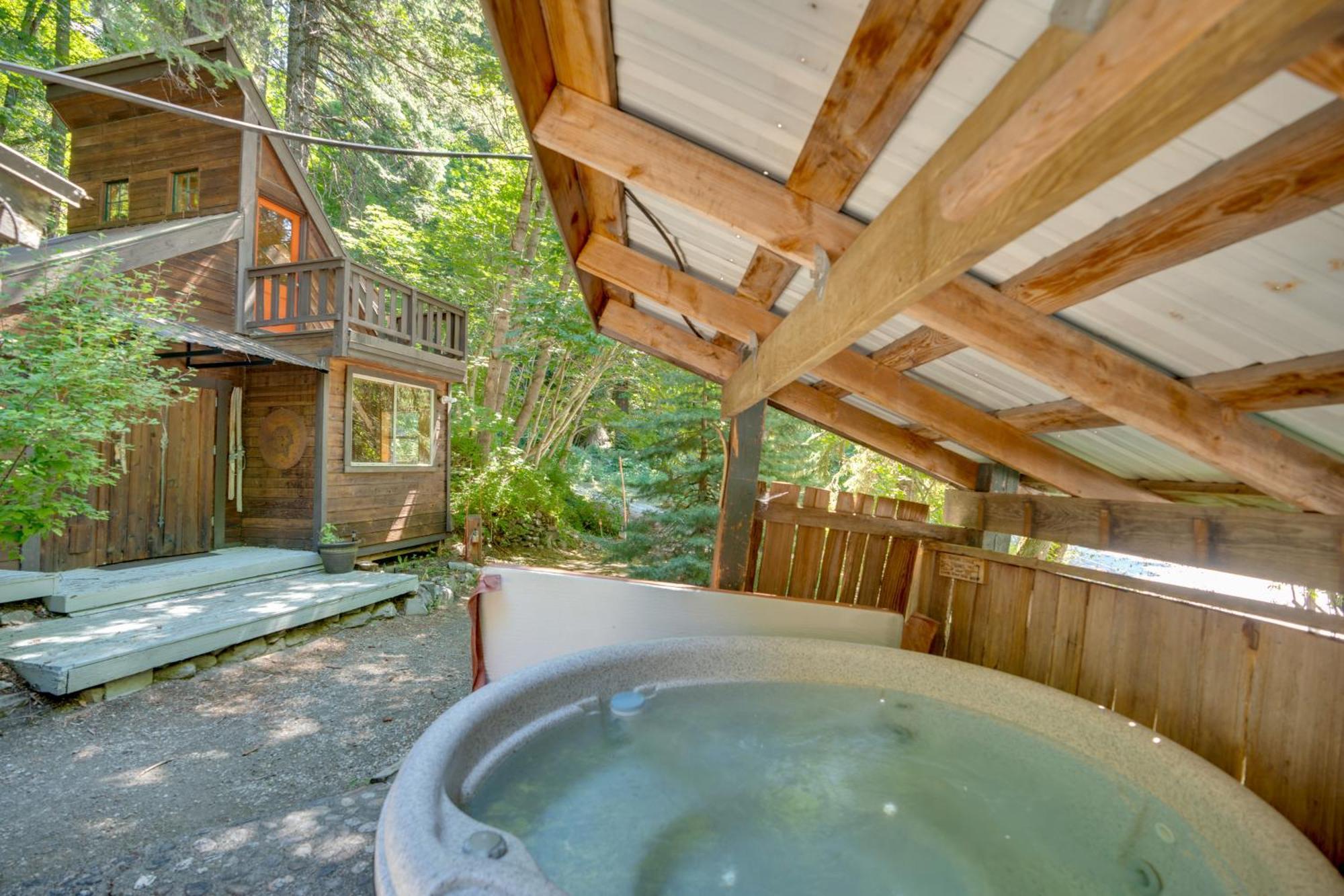 Leavenworth Cabin With Private Hot Tub! ภายนอก รูปภาพ